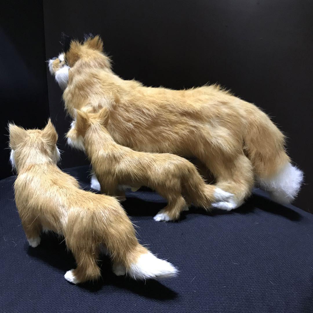 ぬいぐるみ キツネ 親子 CENTEX 特大サイズ❣️