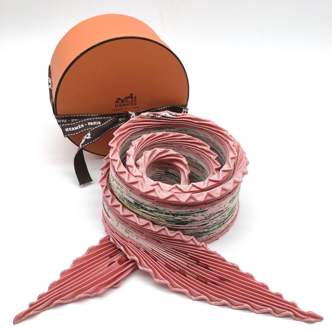 HERMES エルメス カレプリセ　 野生のさくらんぼ　小鳥 スカーフ