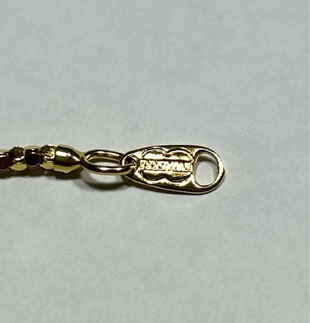 美品 unoaerre ウノアエレ ベネチアン チェーン 地金 18K YG