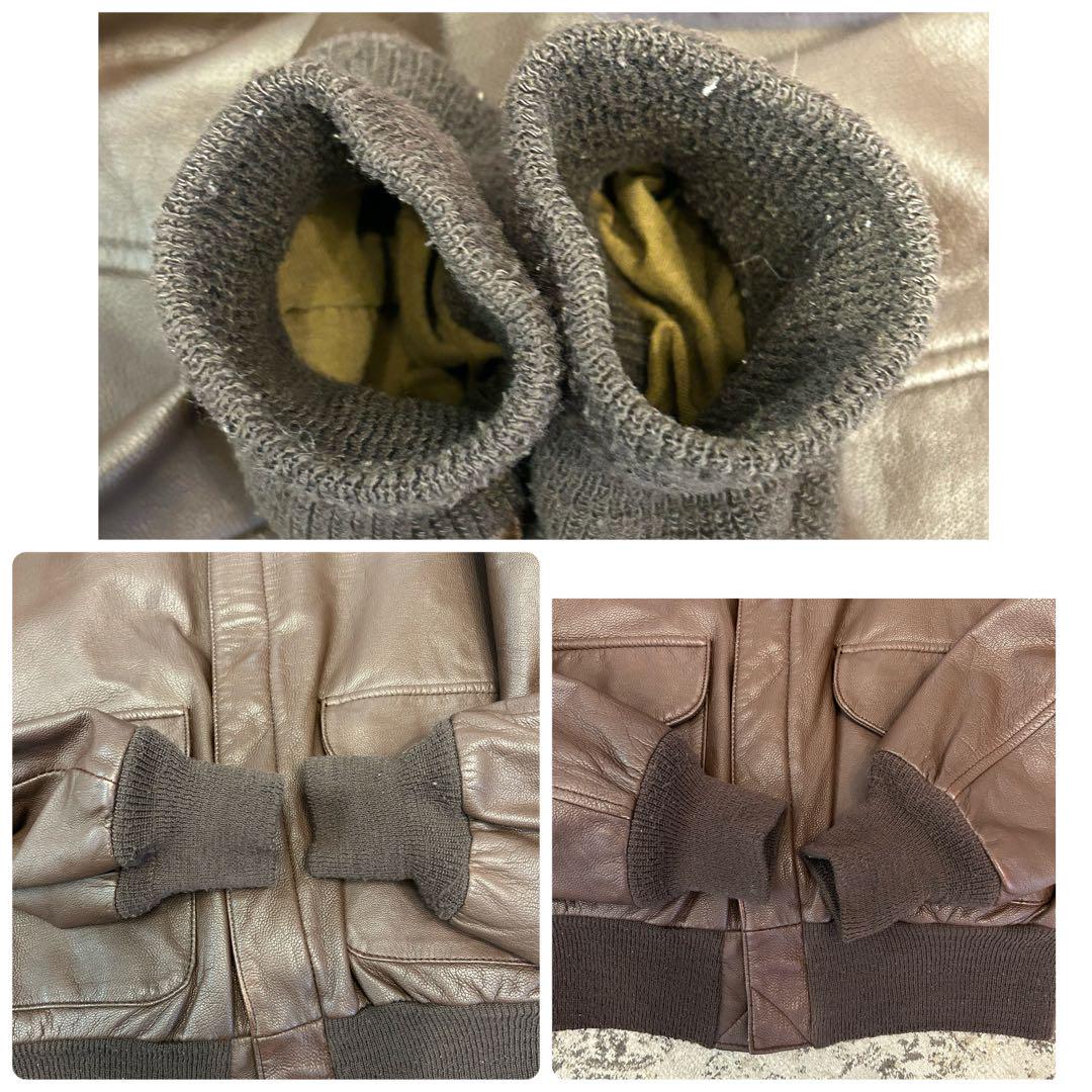 80s COOPER クーパー SADDLERY USA製 A-2 官給品