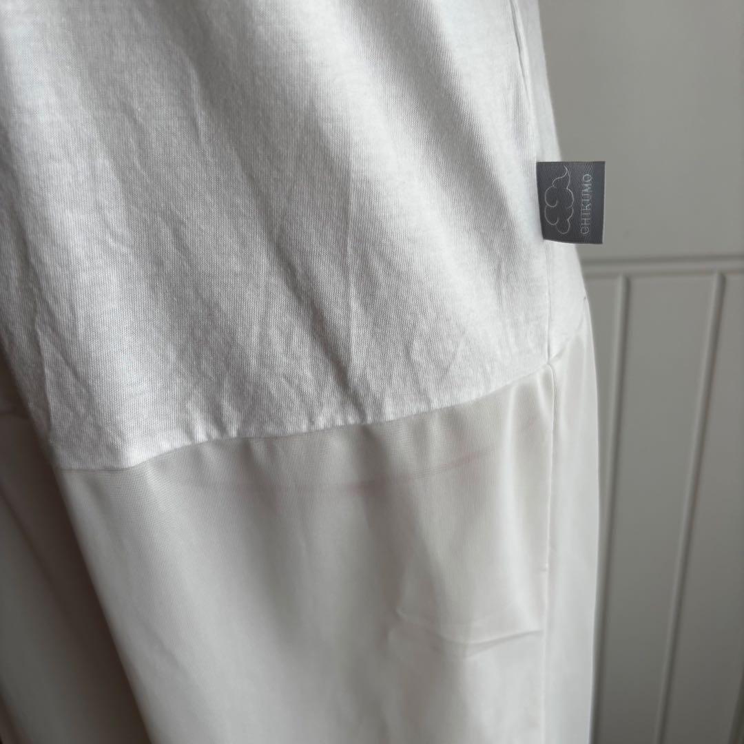 くるり　千雲CHIKUMO 前開きTシャツタイプワンピース襦袢　Lサイズ