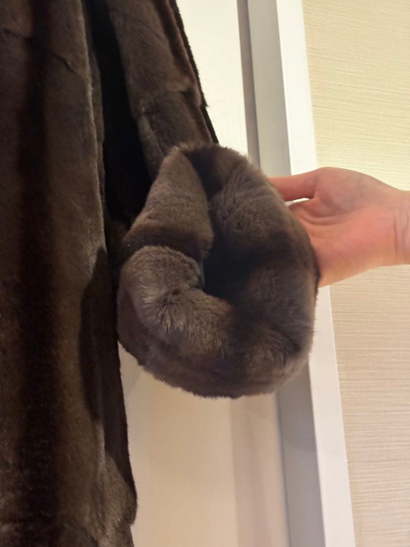 ノーブランド ミンクロングコート ノーブランド ミンクロングコート