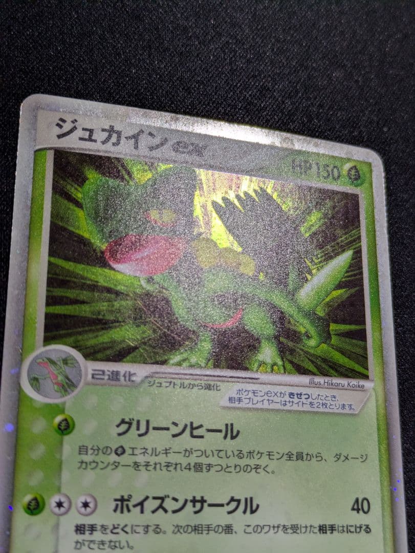 状態：B ジュカインex マグマVSアクア ふたつの野望【商品連番：1034