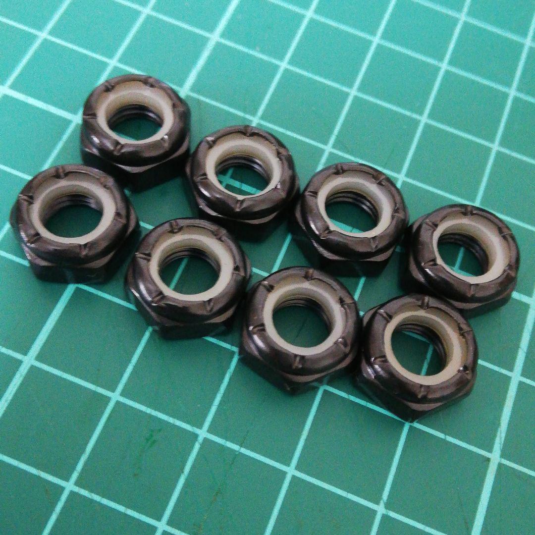 スケートボード アクセルナット 8個セット
