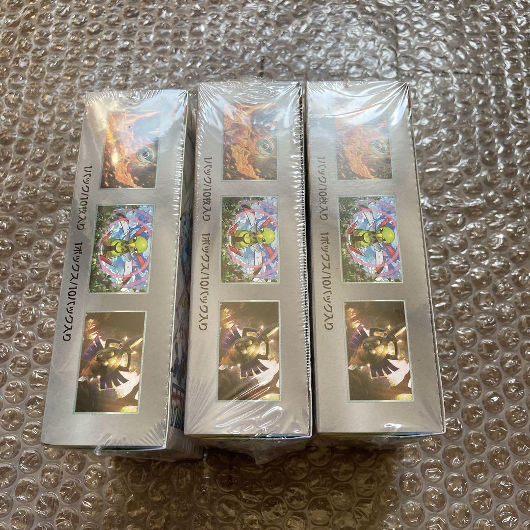 【ポケカ】テラスタルフェスex 3BOX シュリンク付