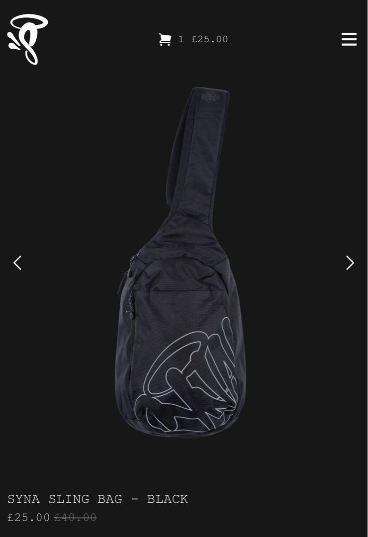 SYNA SLING BAG - BLACK ショルダーバッグ