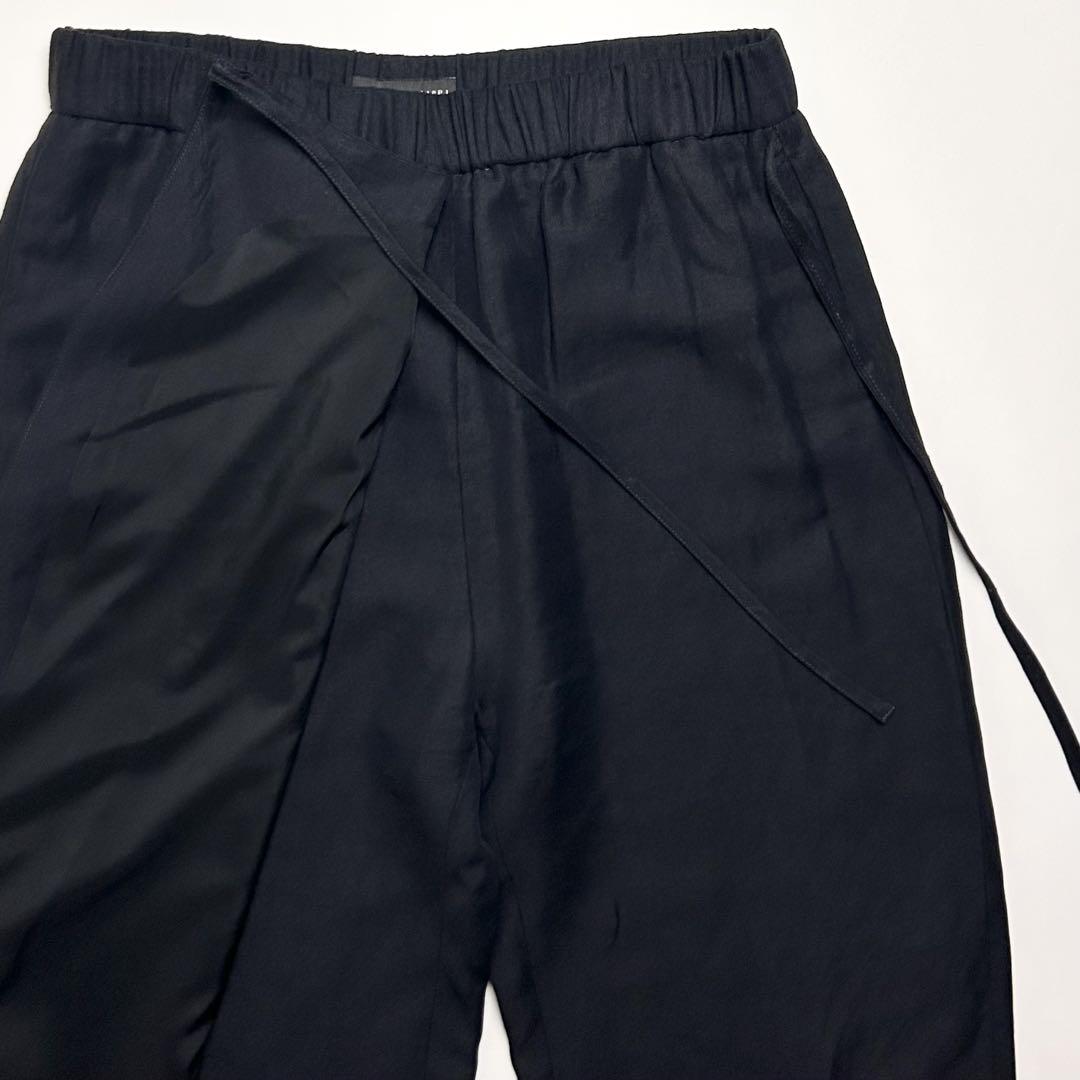 お気に入り 定価11万【美品】ファビアナフィリッピ/変形ラップパンツ/リネン パンツ