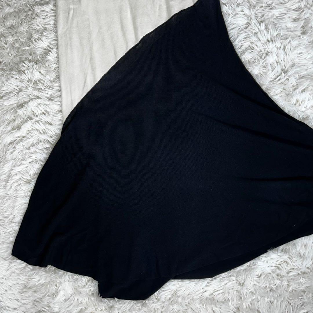 美品✨《グレースコンチネンタル》クラス バイカラー ワンピース 21ss