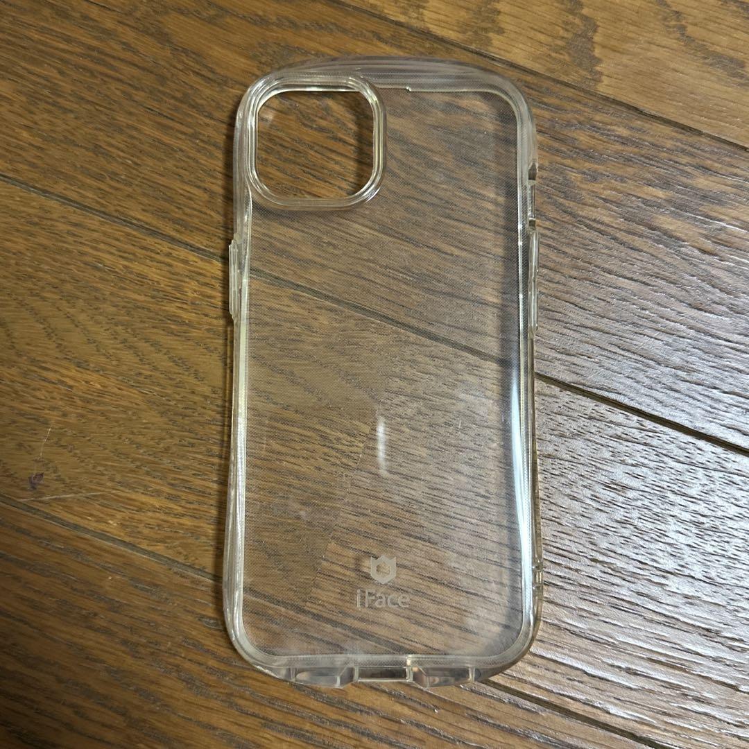 iPhone 13 スターライト iFaceケース付き