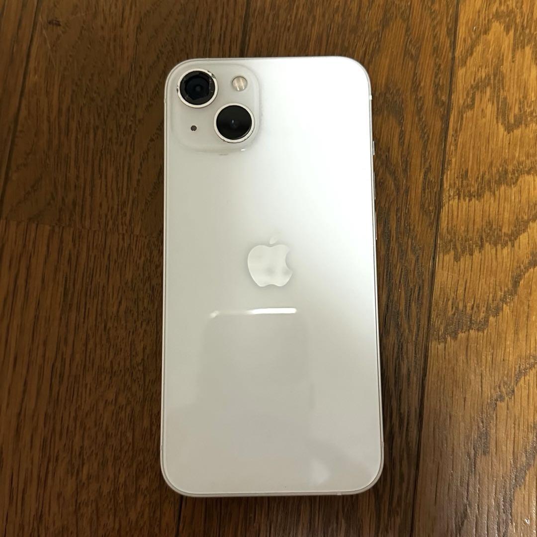 iPhone 13 スターライト iFaceケース付き