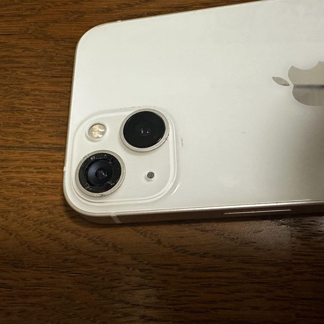iPhone 13 スターライト iFaceケース付き