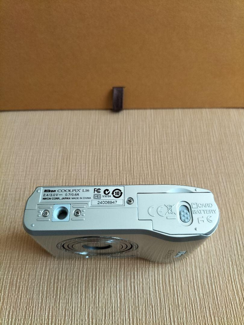 美品 Nikon COOLPIX L16 動作確認済み 単3電池使用
