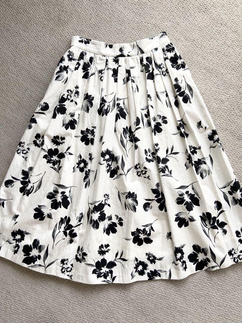 ☆新品☆31 Sons de mode 花柄　フレア　スカート☆