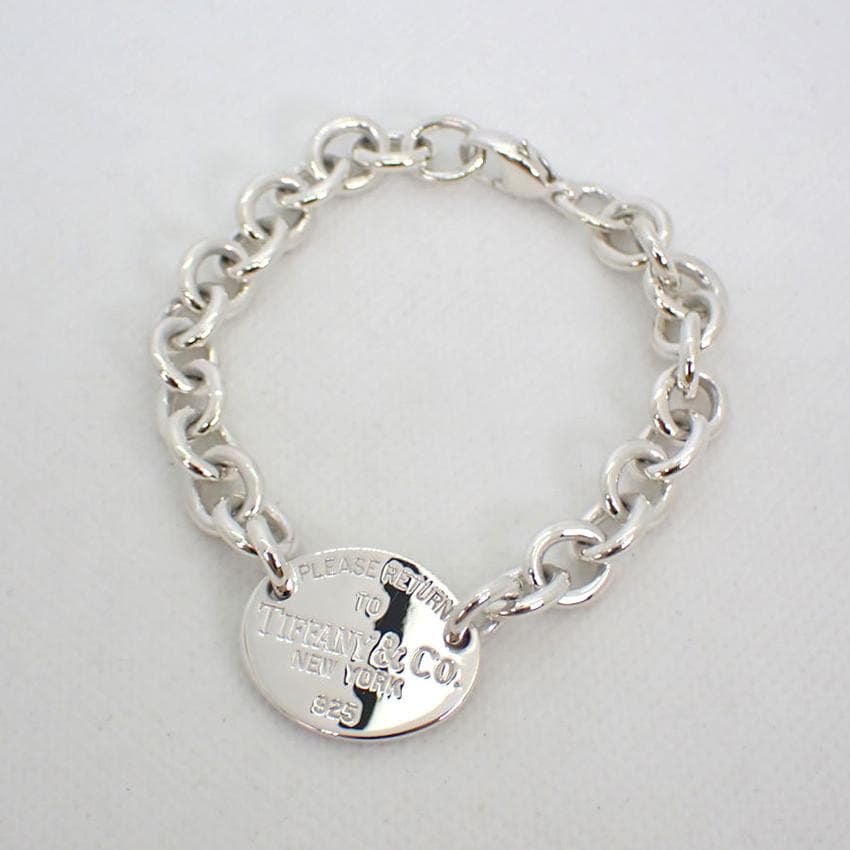 ティファニー SV925 オーバルタグ ブレスレット[g921-8] | sunhill.ie
