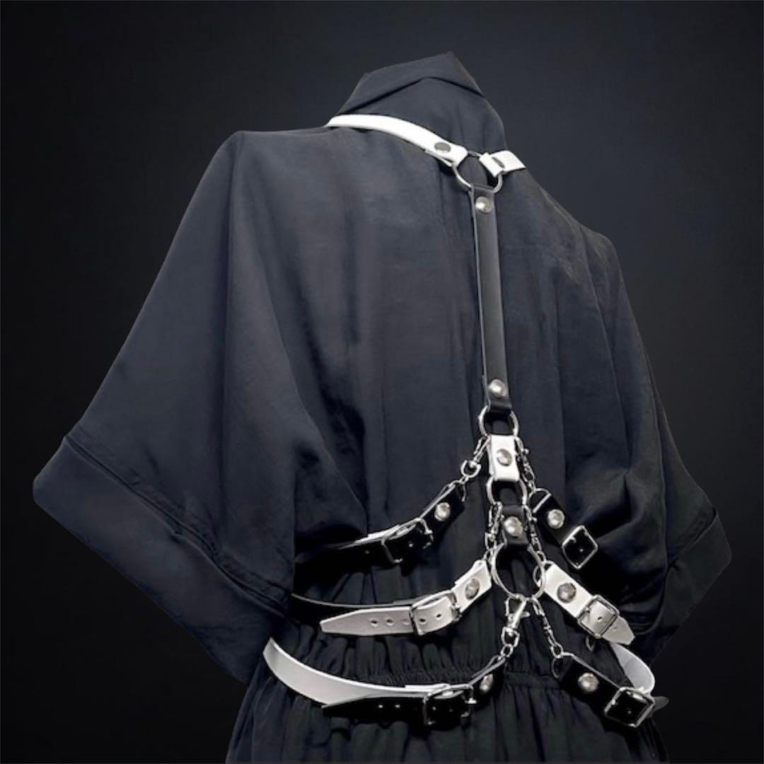 Otori. 肋骨ハーネスベルト leather body harness
