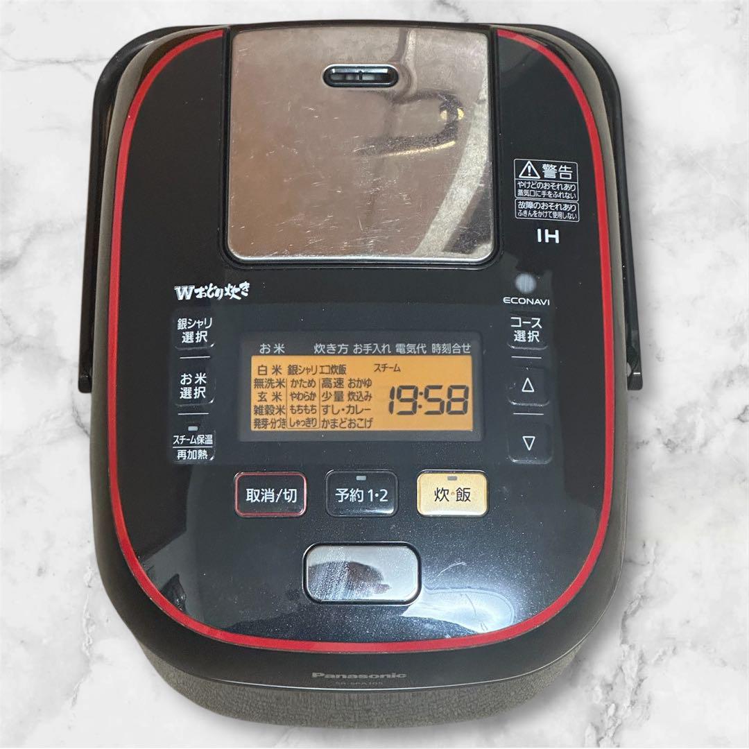 Panasonic スチーム&可変圧力IHジャー炊飯器 SR-SPA105 - メルカリ