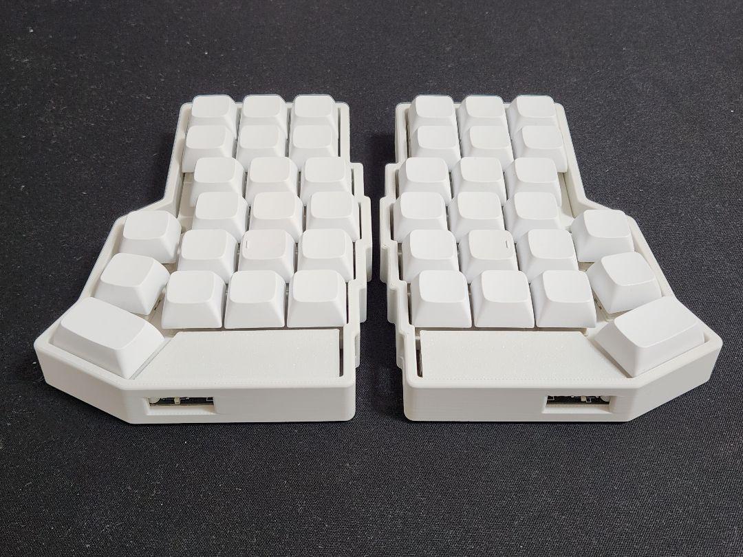Corne V3 完成品 Bluetooth 自作キーボード 左右分割 ホワイト Corne Cherry V3
