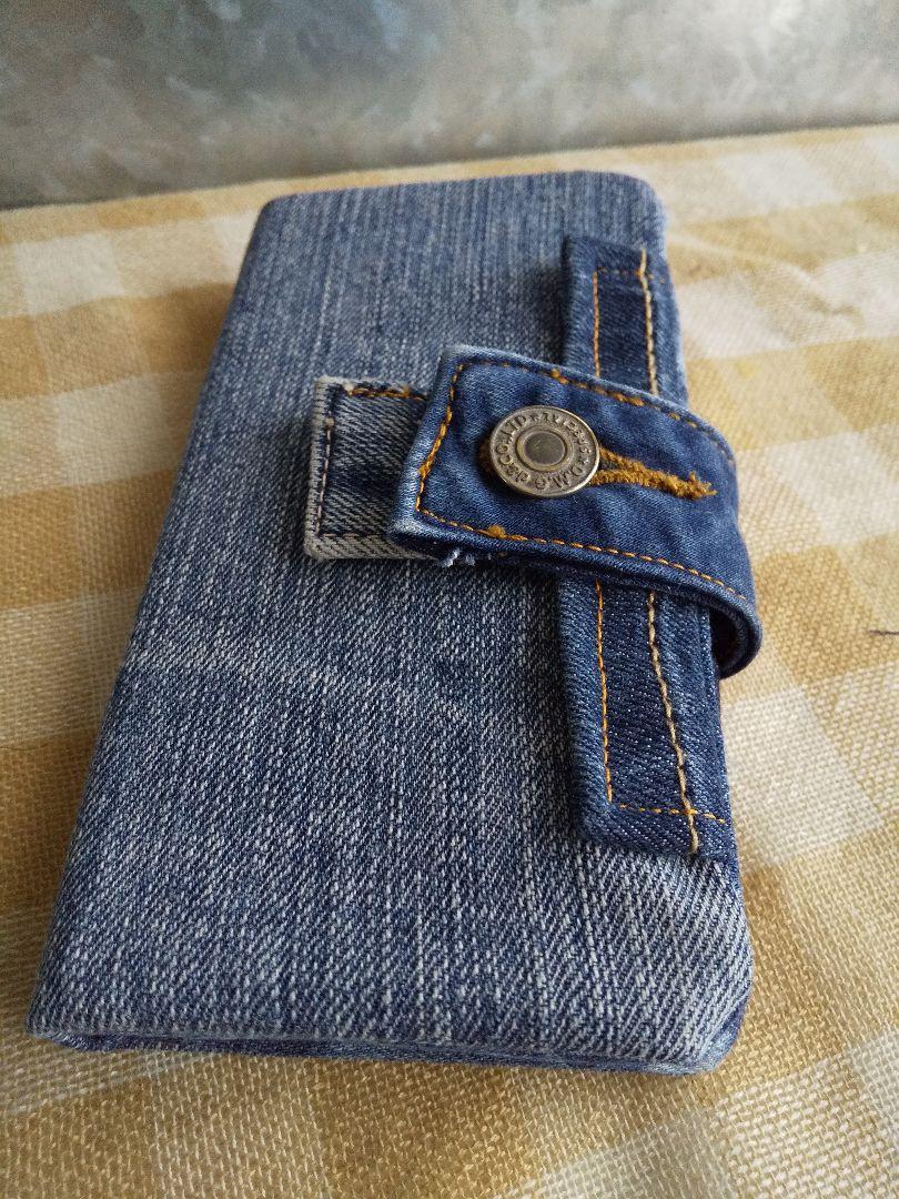 デニムリメイクスマホケース汎用タイプ