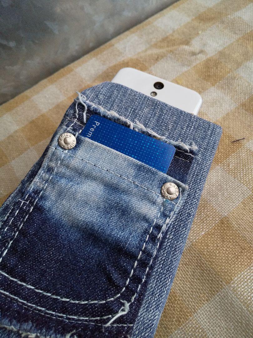 デニムリメイクスマホケース汎用タイプ