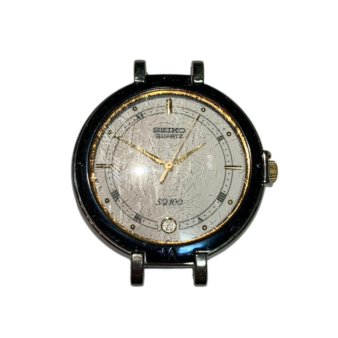 SEIKO セイコー SQ100 メンズ 腕時計 クォーツ 【動作確認済み】