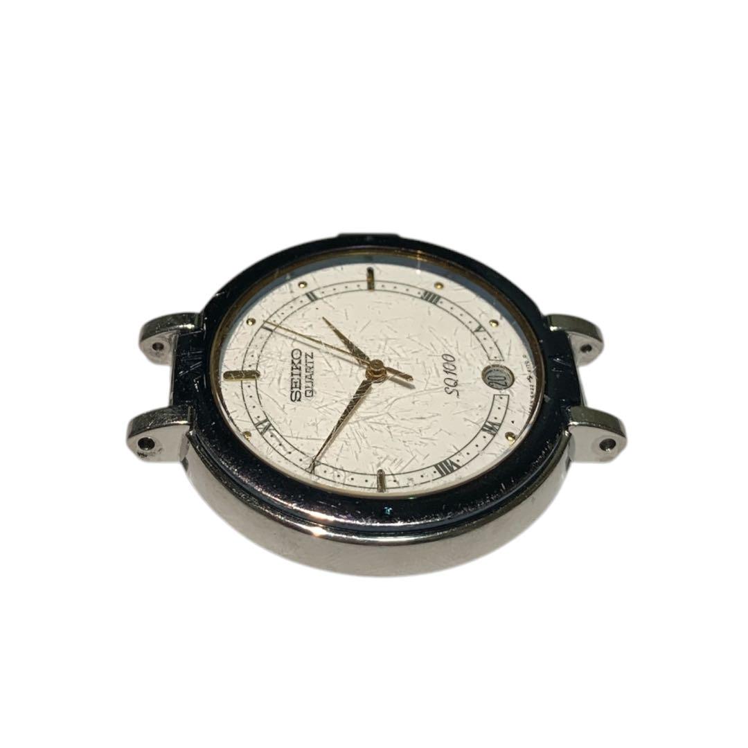 SEIKO セイコー SQ100 メンズ 腕時計 クォーツ 【動作確認済み】