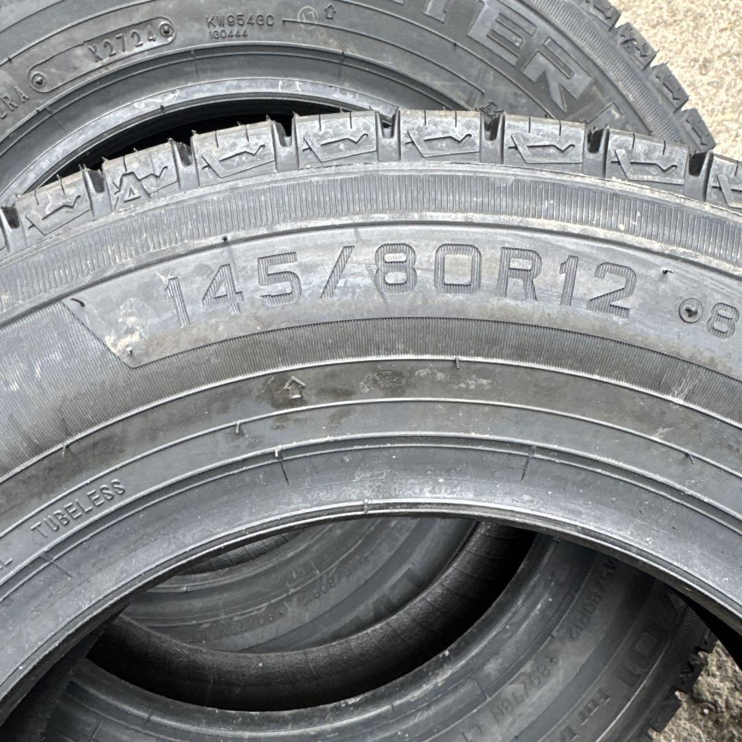 スタッドレス￼ 145/80R12 80/78N LT ダンロップ （A0192