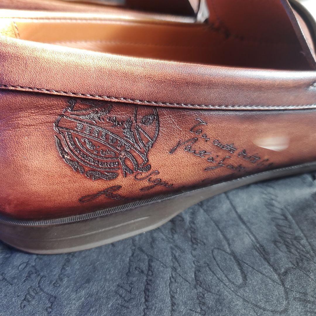 ［希少］BERLUTI ベルルッティ レザー ローファー