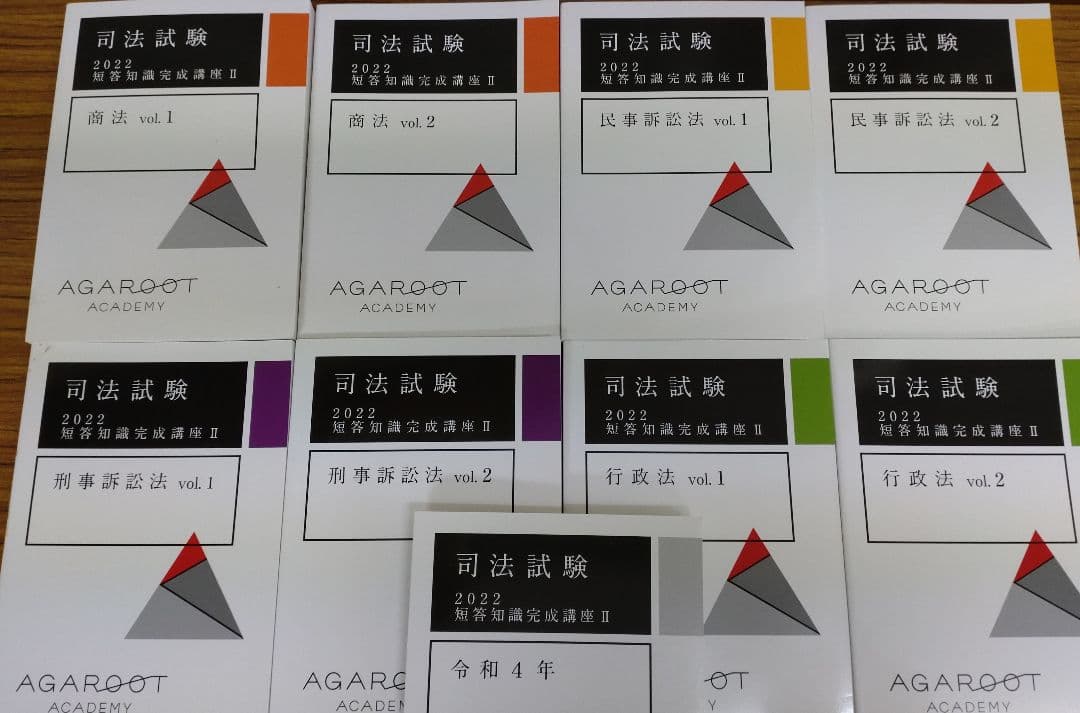 アガルート 短答知識完成講座　商法 アガルートアカデミー 司法試験 短答知識完成講座2 商法/民訴