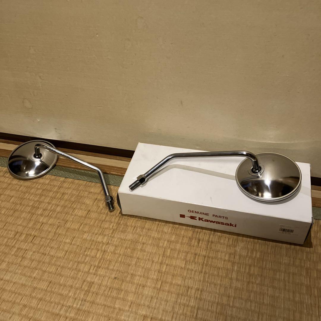 カワサキ 旧車用 純正ミラー左右セット 56002-020 56003-009