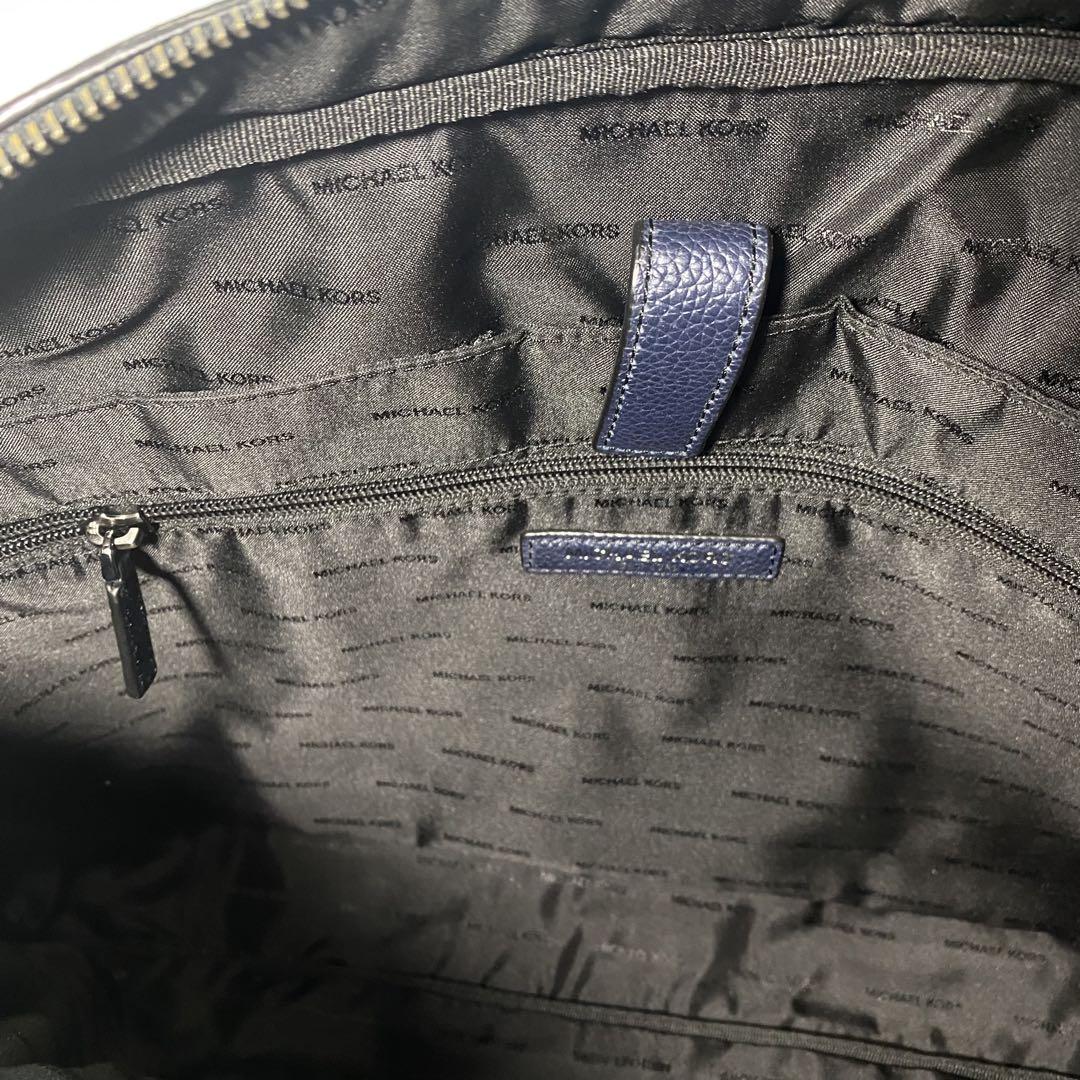laMICHAEL KORS マイケルコース 2way ビジネスバッグ ネイビー