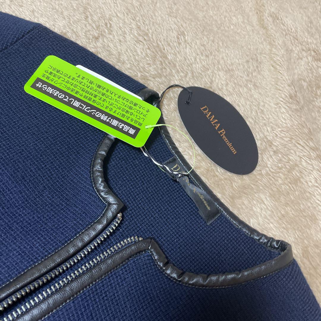 dinos DAMApremium ネイビーノーカラー dinos DAMApremium ネイビーノーカラー