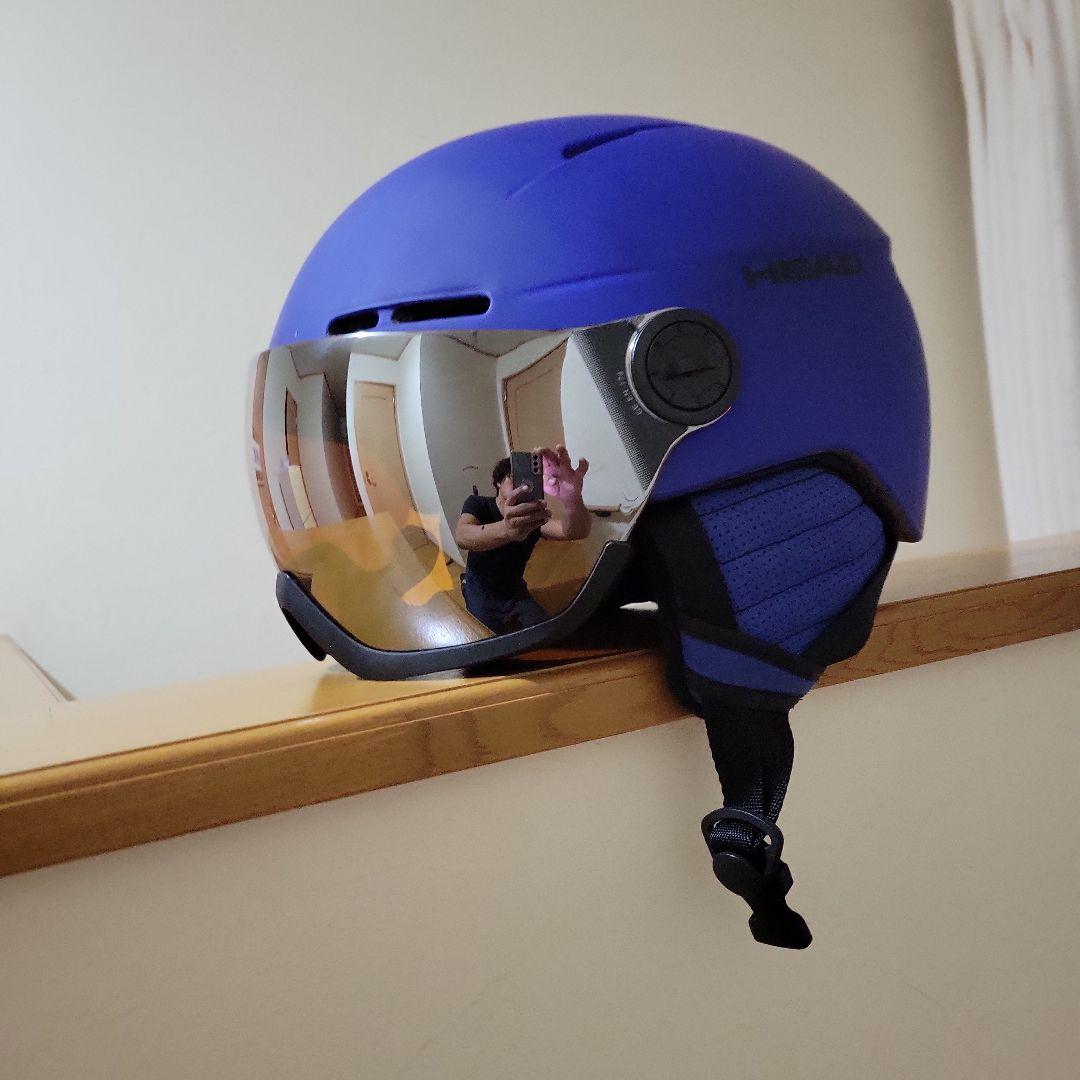 ★ヘッド★HEAD★KNIGHT ★58-61★スキーヘルメット★ミラーバイザー ★ヘッド★HEAD★KNIGHT ★58-61★スキーヘルメット★ミラーバイザー