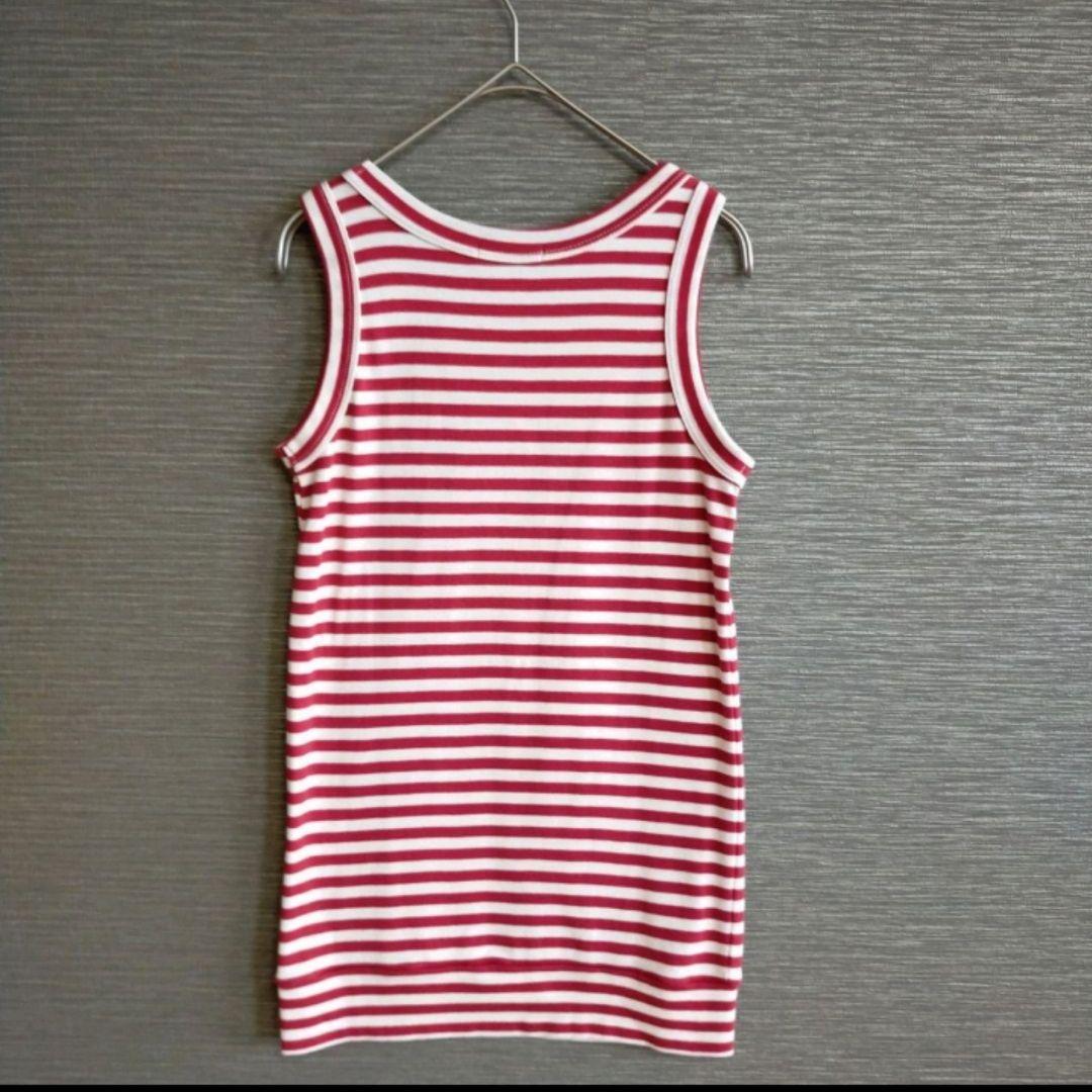 美品】a mon gout アモングフライスボーダータンクトップ 3枚