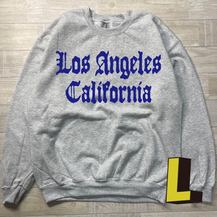 ロサンゼルス カリフォルニア スウェット トレーナー アッシュ　Lサイズ