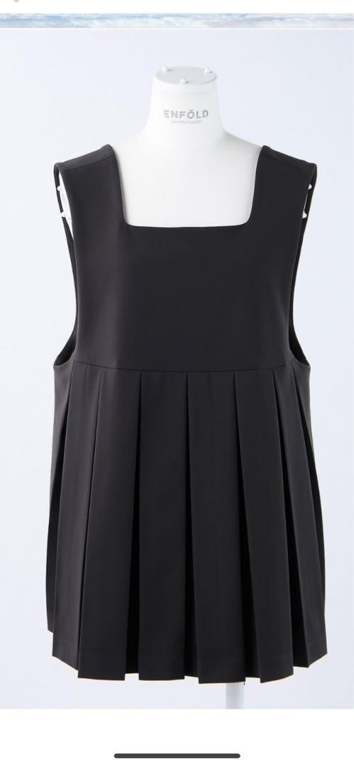 ENFOLD（エンフォルド）PLEATS TWO-WAY VEST ベスト - メルカリ
