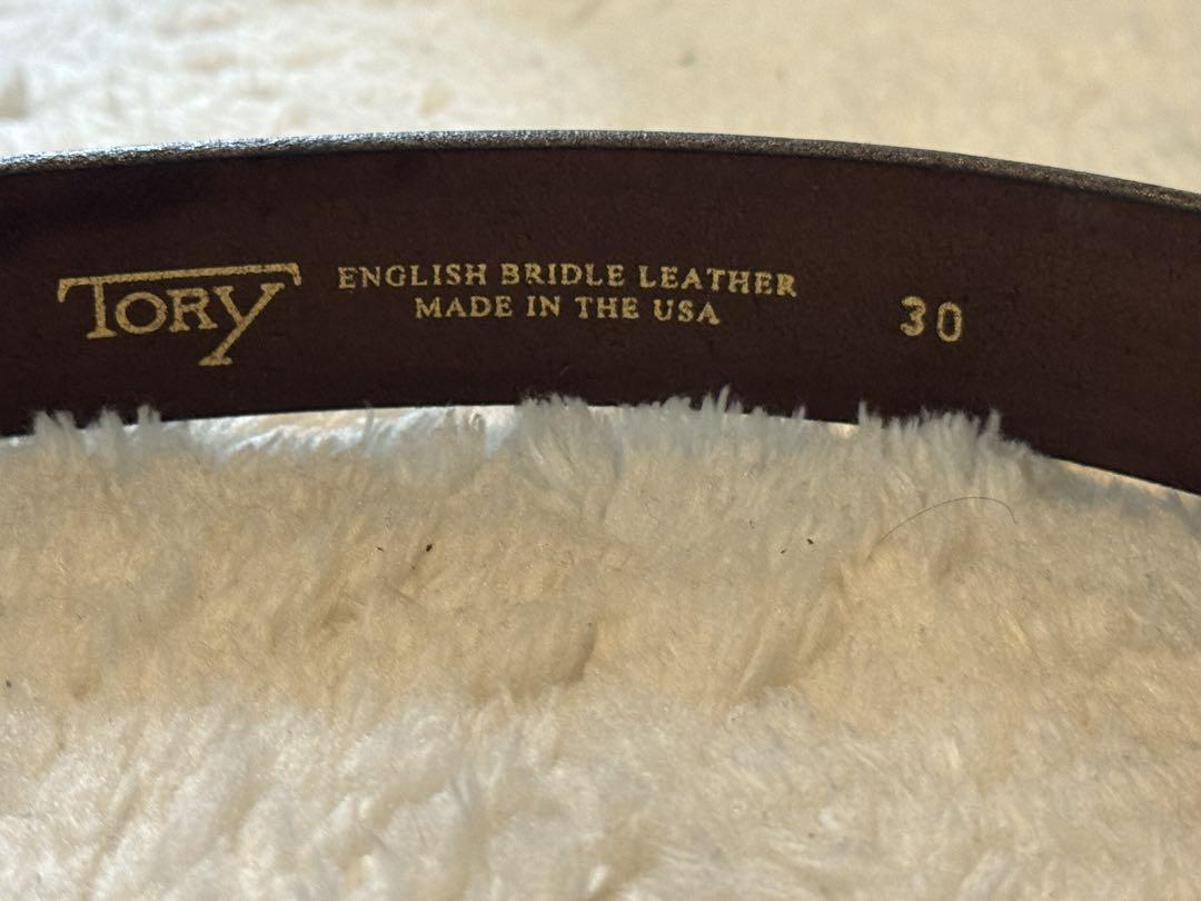 トリーレザー Hoof Pick Belt(HAVANA×BRASS) 30