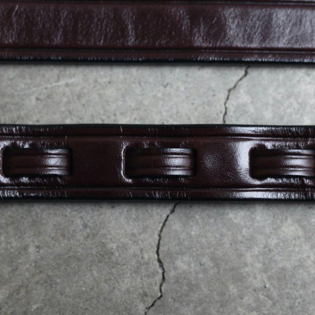トリーレザー Hoof Pick Belt(HAVANA×BRASS) 30