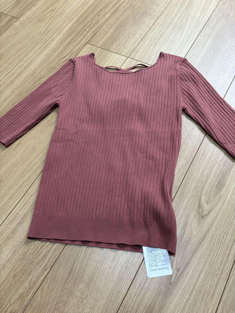最終値下げ 新品 タグ付き アプワイザーリッシェ なニット リブ