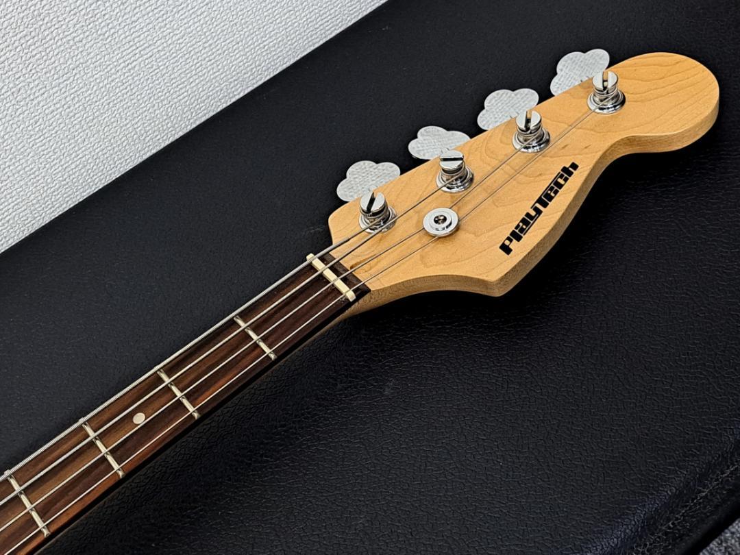PLAYTECH エレキベース JB420 WHITE ジャズベースタイプ