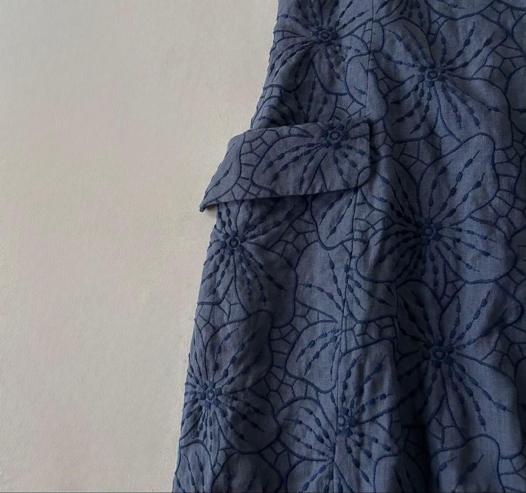 FOXEY フォクシー リネンワンピース