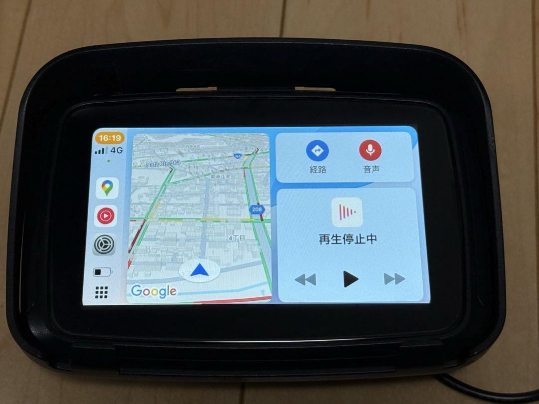 バイク用 スマートディスプレイ carplay androidauto対応