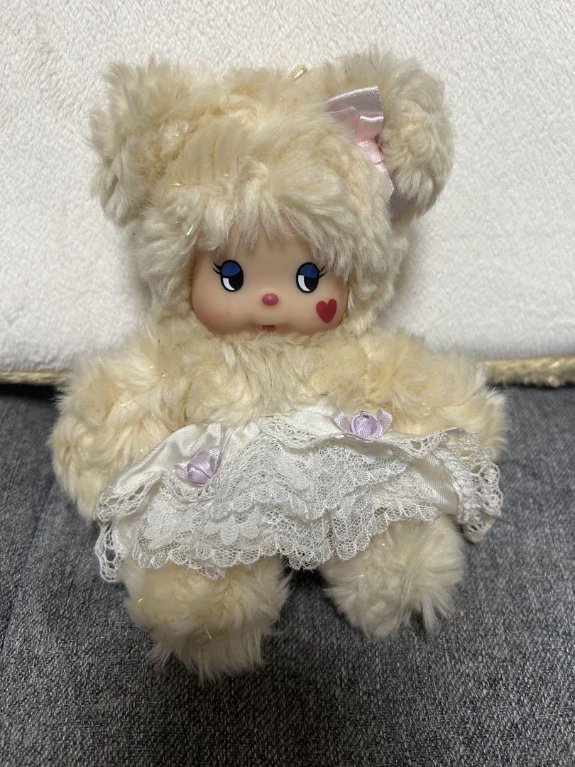 【激レア】セキグチ チャムチャムベア モンチッチ レトロ セキグチ チャムチャムベア ベージュキラキララメ入り