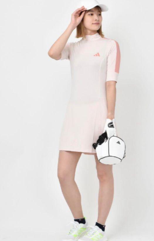 新品　adidas ゴルフウェア　ストレッチワンピース