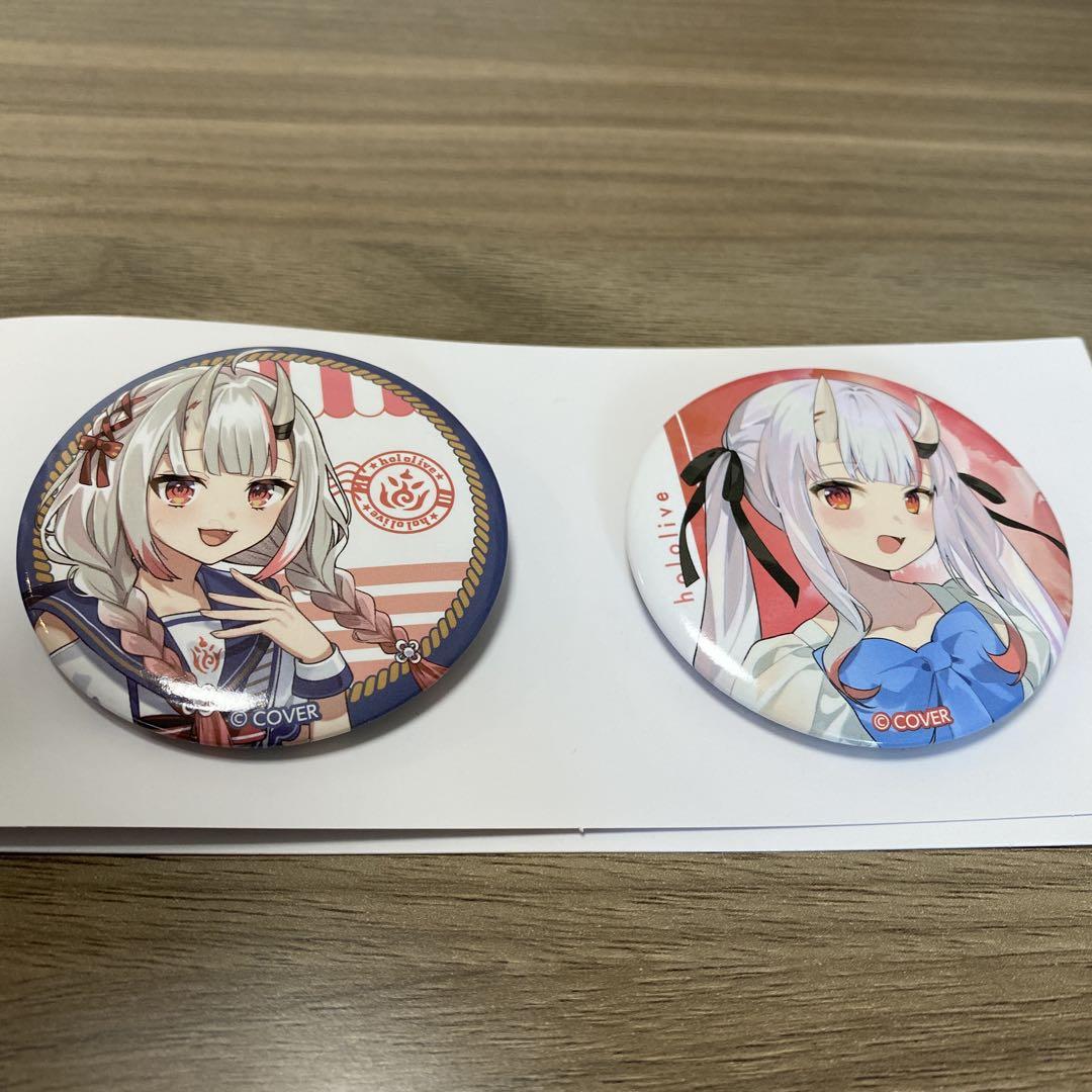 百鬼あやめ 缶バッジ 2種 ホロライブ hololive ローソン - メルカリ