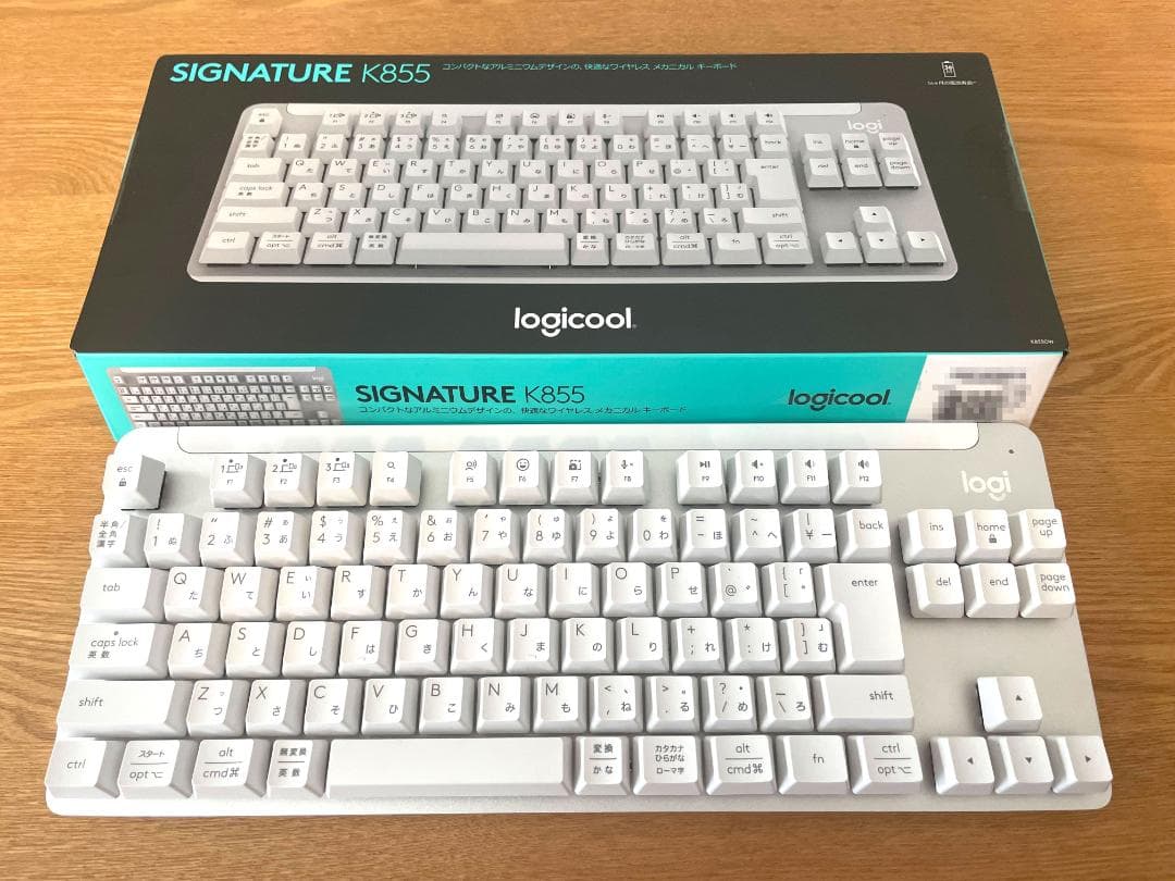 logicool ロジクール SIGNATURE K855 キーボード ホワイト www.pefc.com.uy