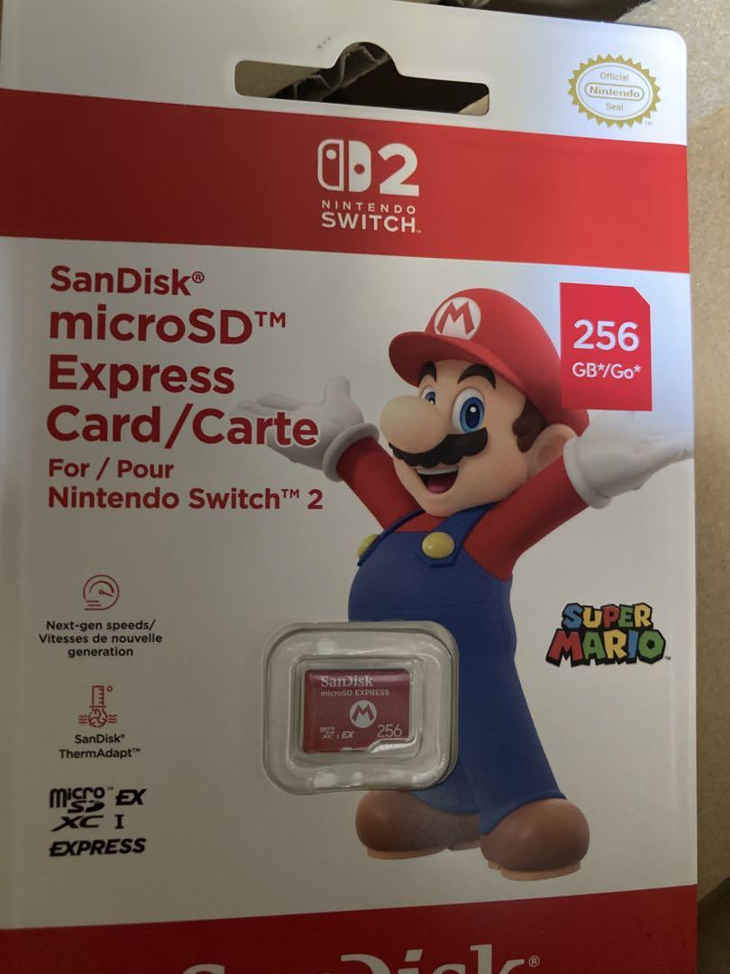 Switch2★SDカード microSD Express Card 256GB