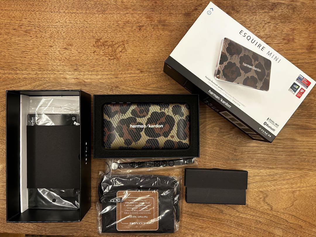 harman/kardon ESQUIRE MINI x Coach 新品未使用 Esquire Mini COACH Edition | Mini Bluetooth Speaker