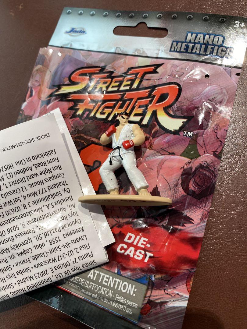 ストリートファイター　ダイキャスト　ナノメタルフィグ　フィギュア　シークレット ストリートファイター ダイキャスト ナノメタルフィグ