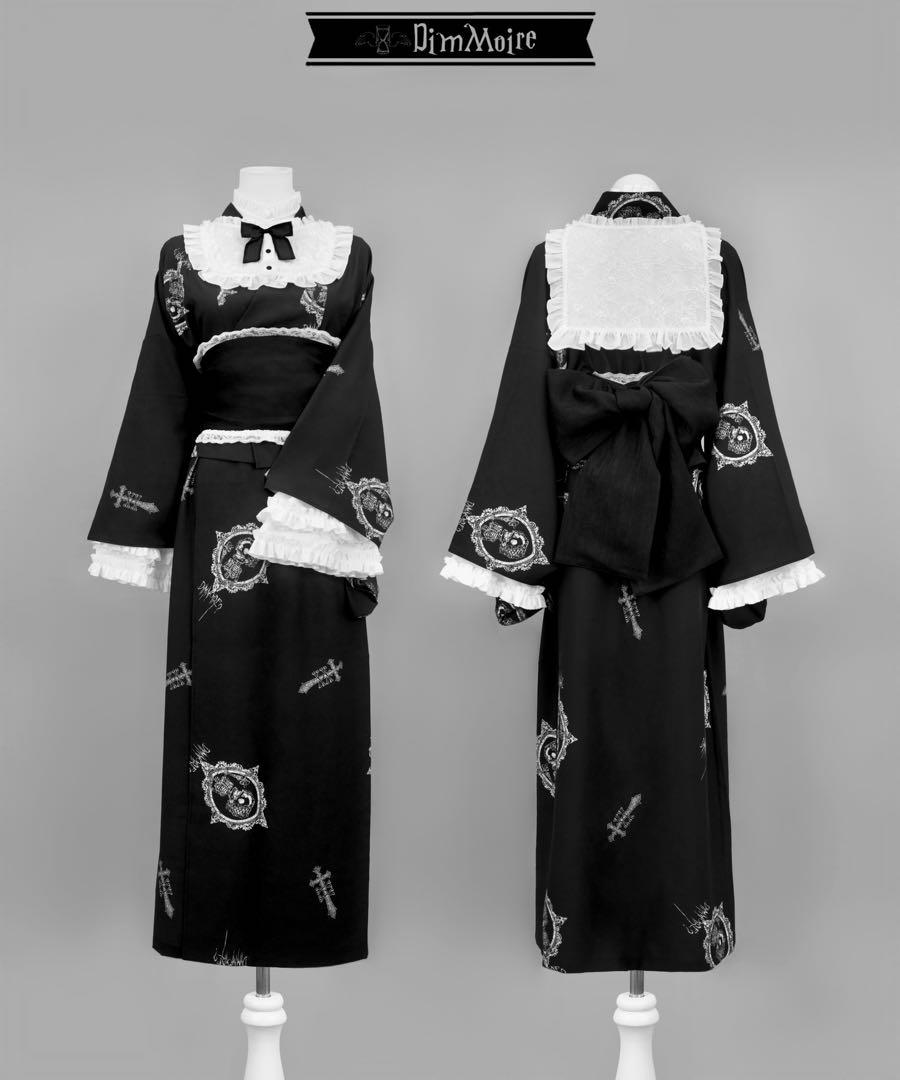 DimMoire ディムモアール 夢骸の童話 浴衣セット【Black