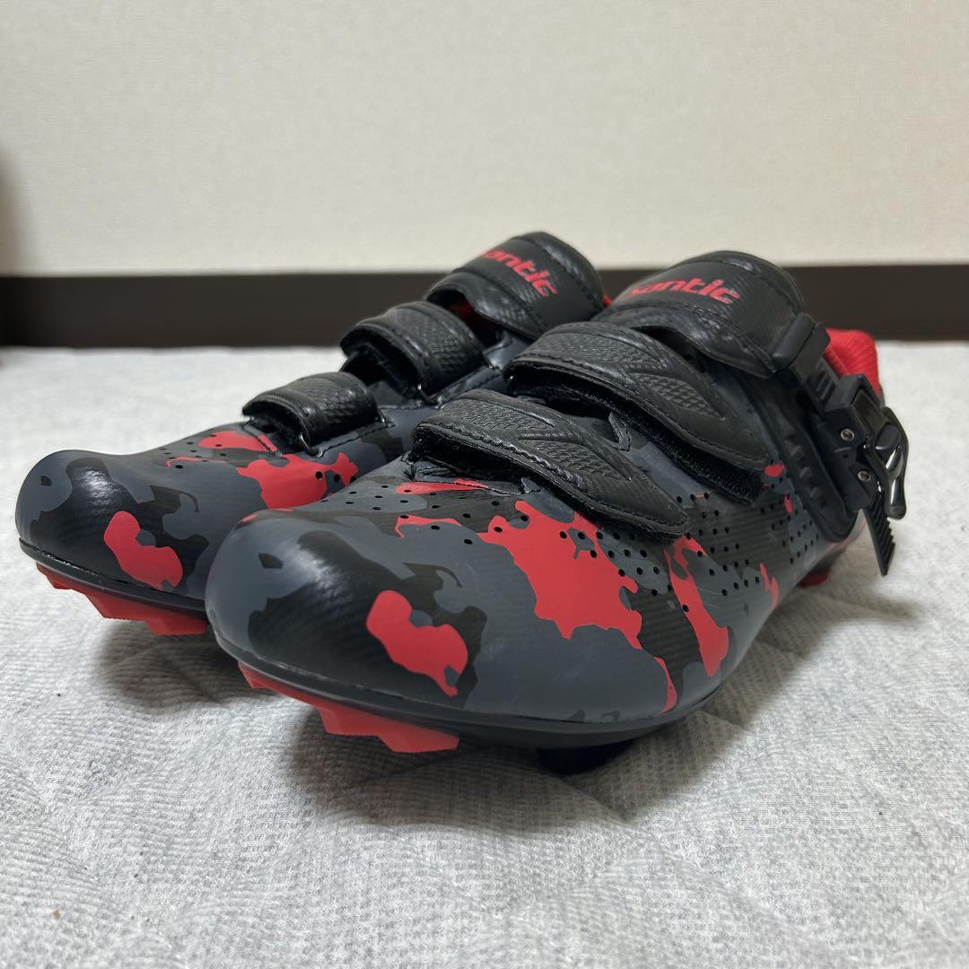 Santicビンディングシューズ サイクリングシューズ 自転車シューズ※27cm